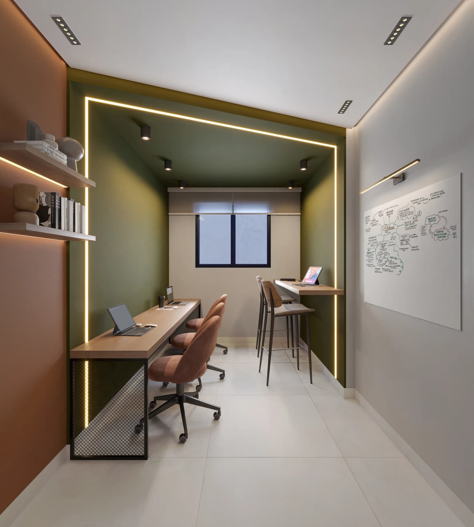 Perspectiva do coworking